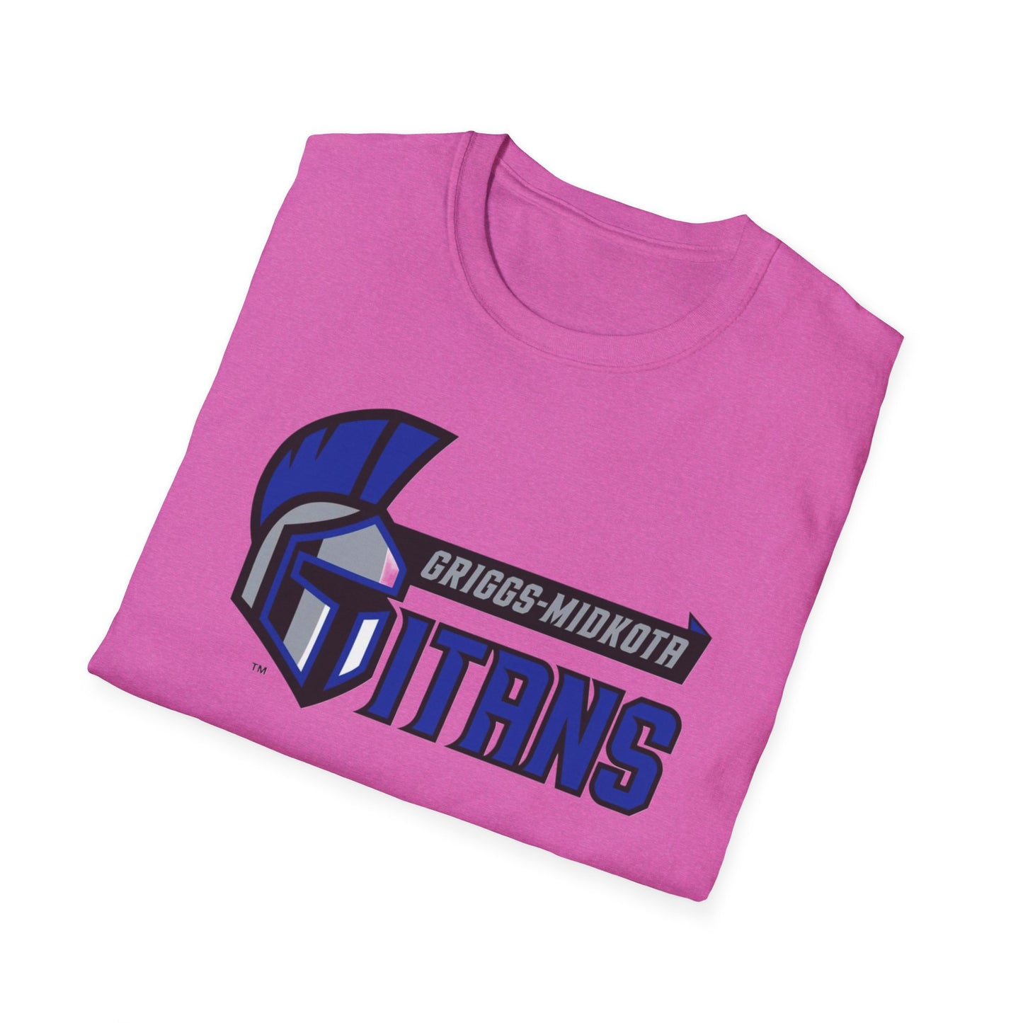 Titan Spirit Unisex Tee - Softstyle T-Shirt for Fans, Comfortable Casual Wear, Team Spirit Apparel, Game Day Shirt, Gift for Sports Lovers