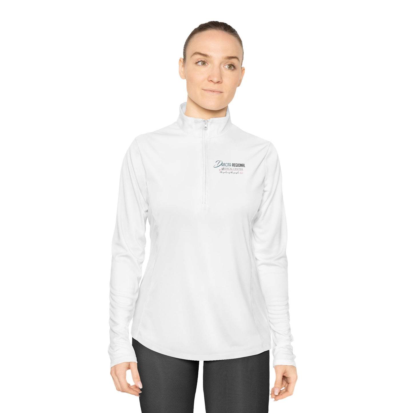Ladies Quarter-Zip Pullover for Cozy Comfort, Casual Wear, Layering, Gift for Her, Active Lifestyle Apparel
