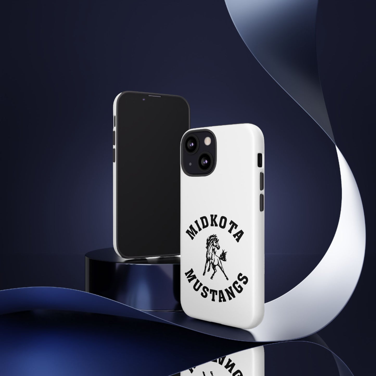 Midkota Mustangs Phone Case | Tough Cases, Customizable, Horse Lover Gift, School Spirit, Durable Protection for All Occasions