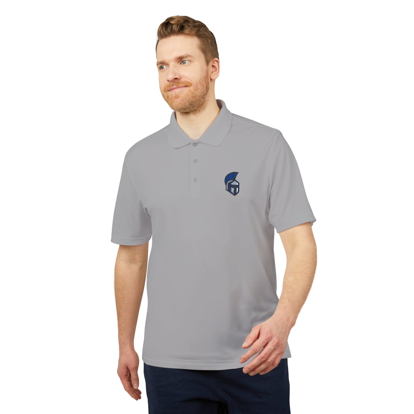 Stylish Performance Polo, Sporty Polo Shirt, Team Spirit Apparel, Casual Wear, Athletic Fashion, Gift for Sports Lovers