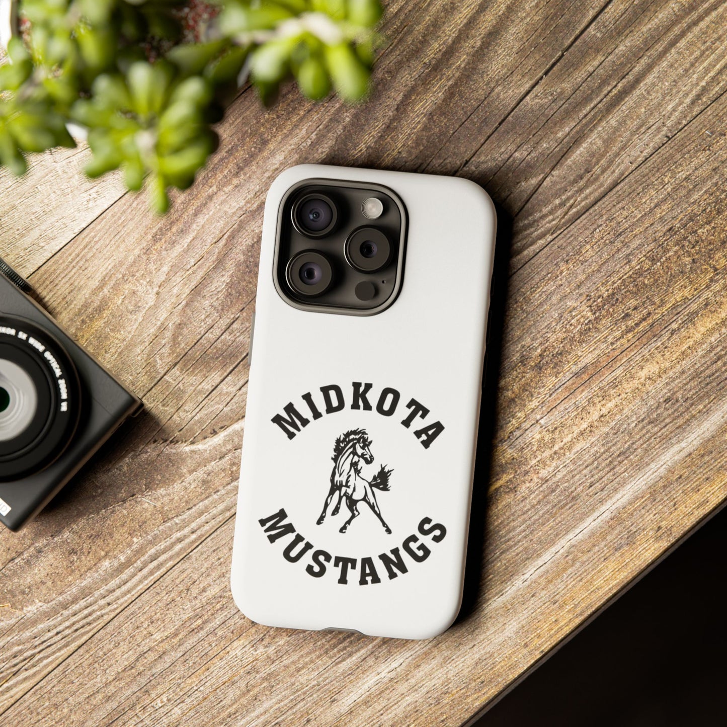 Midkota Mustangs Phone Case | Tough Cases, Customizable, Horse Lover Gift, School Spirit, Durable Protection for All Occasions