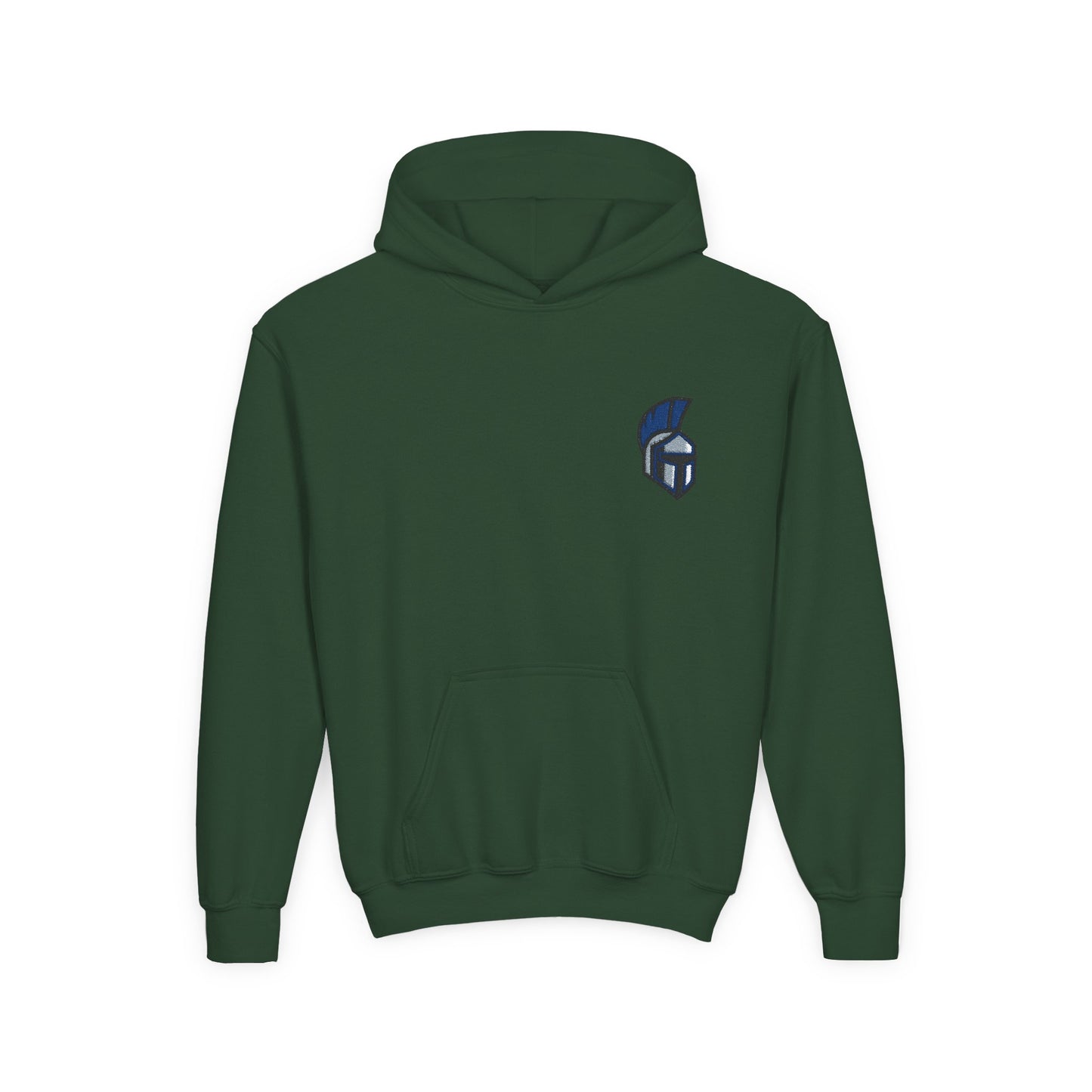 Youth Spartan Hooded Sweatshirt, Cozy Pullover, Perfect for School Spirit, Gifts for Students, Team Apparel, Casual Everyday Wear