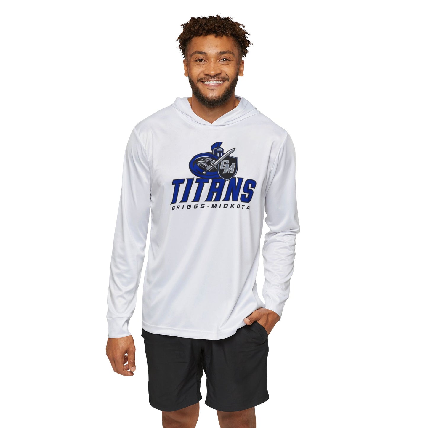 Men's Sports Warmup Hoodie - Titan Spirit Gear, Athletic Layer, Comfortable Sportswear, Perfect for Game Day, Great for Gifting