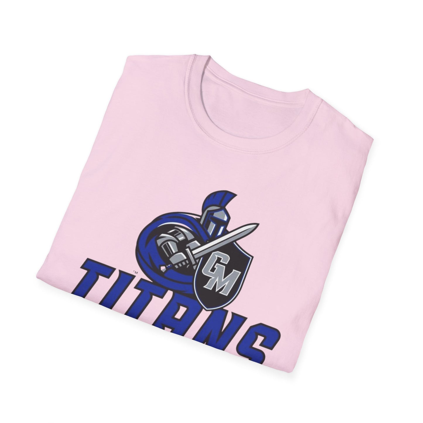 Griggs-Midkota Titans Unisex Softstyle T-Shirt, Casual Wear, Sports Fan Gear, Team Spirit Apparel, Perfect Gift for Events, School Spirit