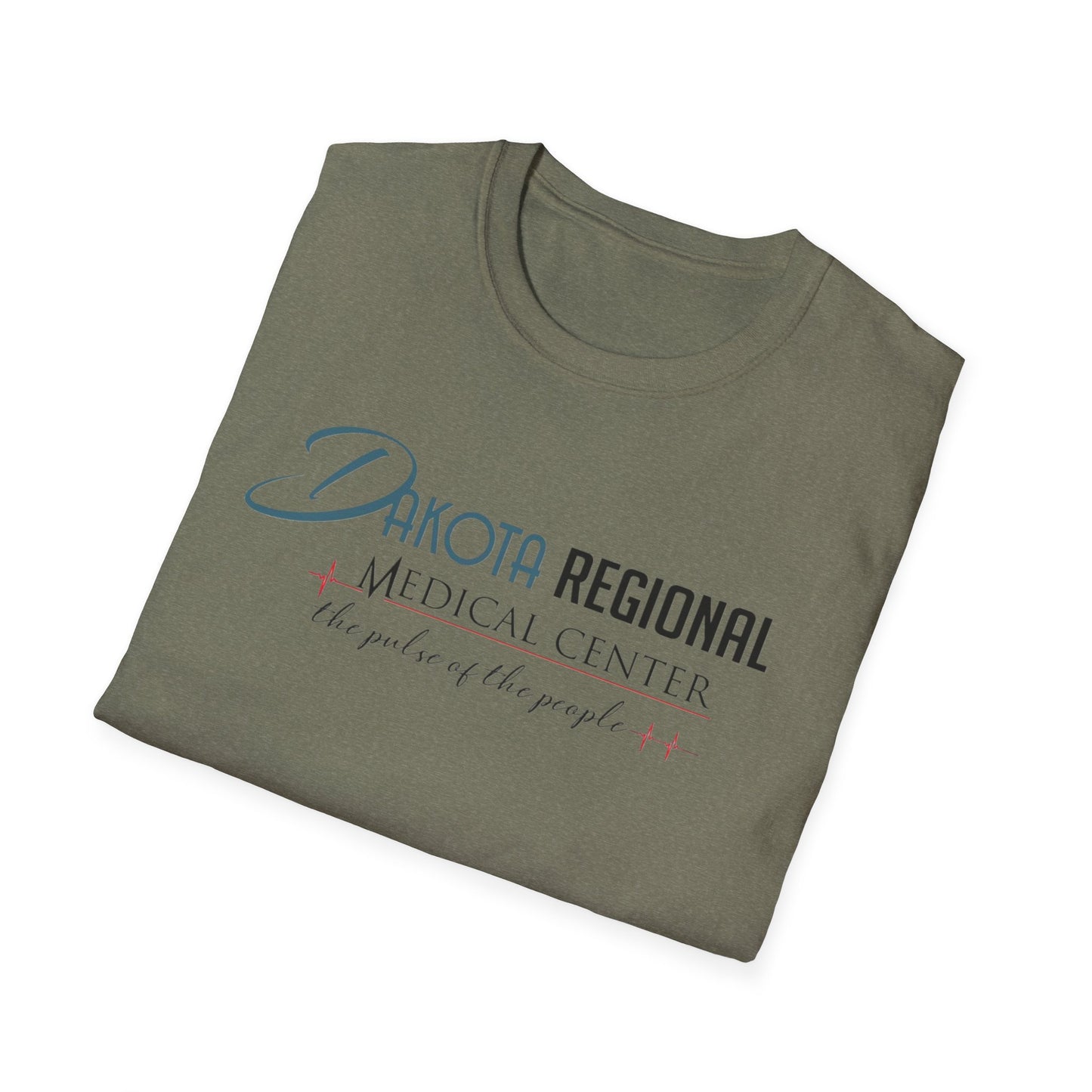 Dakota Regional Medical Center Unisex Softstyle T-Shirt, Casual Wear, Gift for Healthcare Workers, Everyday Comfort, Medical Center Apparel