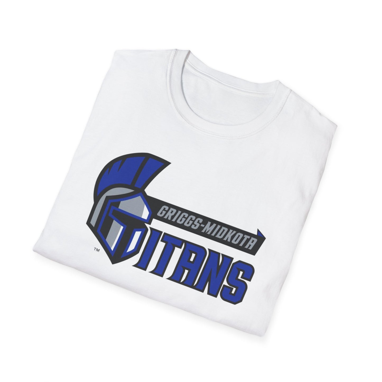 Titan Spirit Unisex Tee - Softstyle T-Shirt for Fans, Comfortable Casual Wear, Team Spirit Apparel, Game Day Shirt, Gift for Sports Lovers
