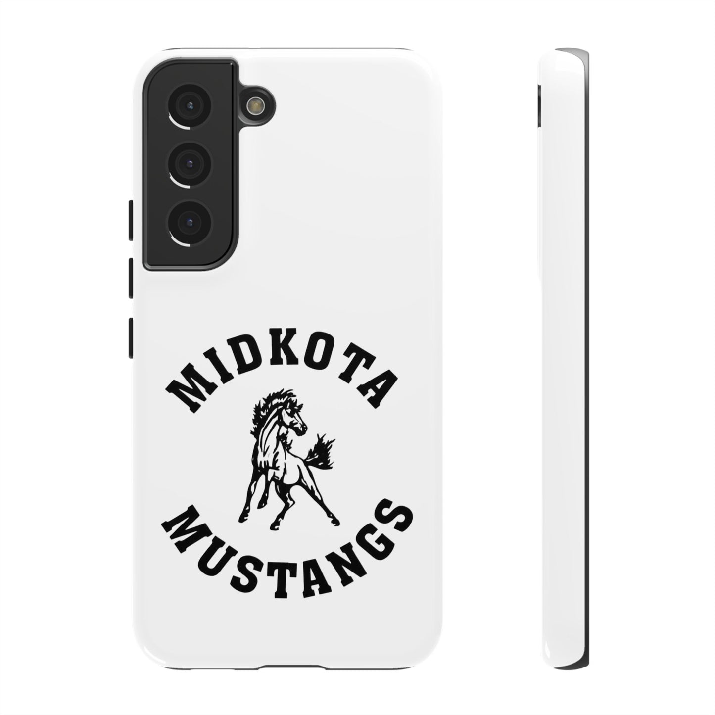 Midkota Mustangs Phone Case | Tough Cases, Customizable, Horse Lover Gift, School Spirit, Durable Protection for All Occasions