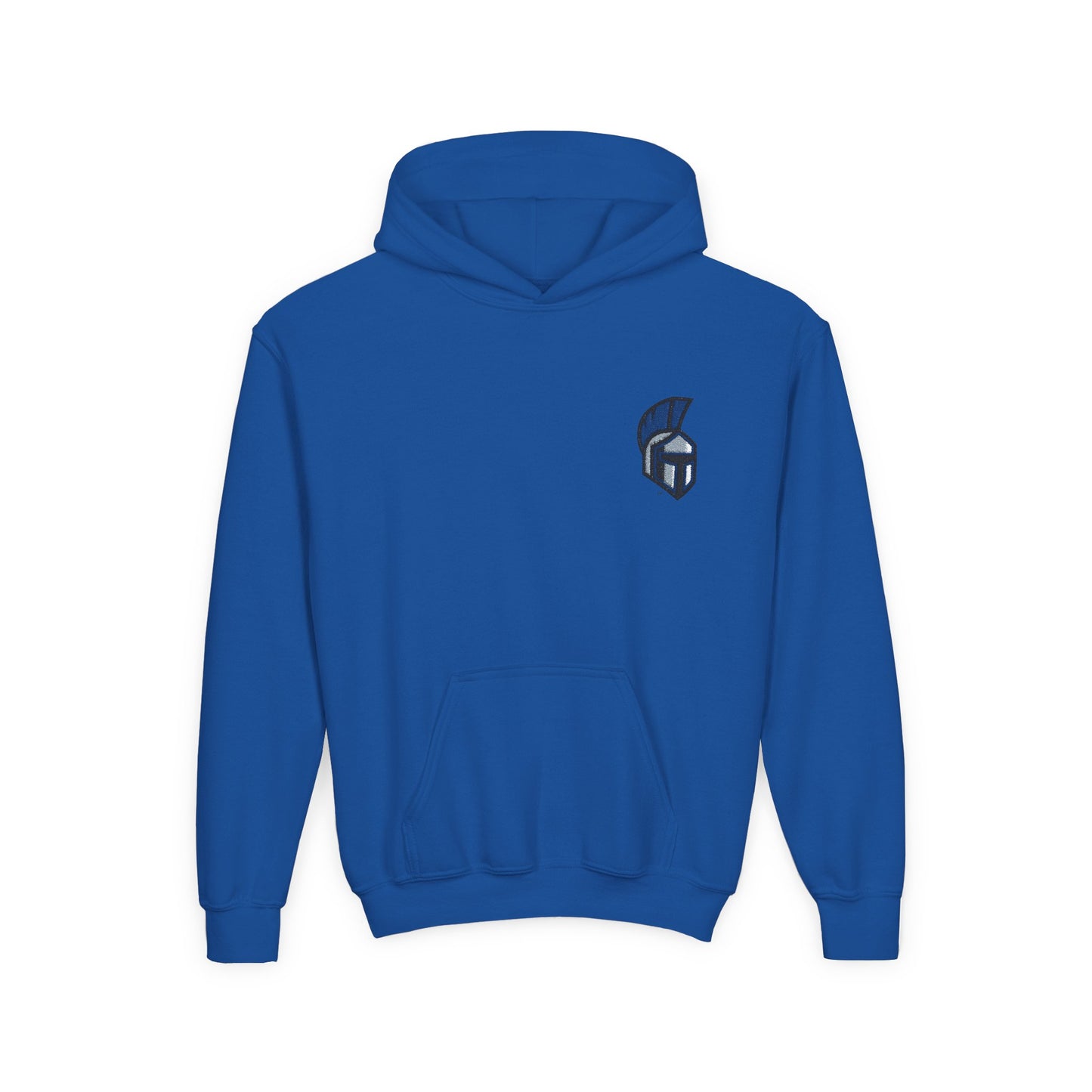Youth Spartan Hooded Sweatshirt, Cozy Pullover, Perfect for School Spirit, Gifts for Students, Team Apparel, Casual Everyday Wear