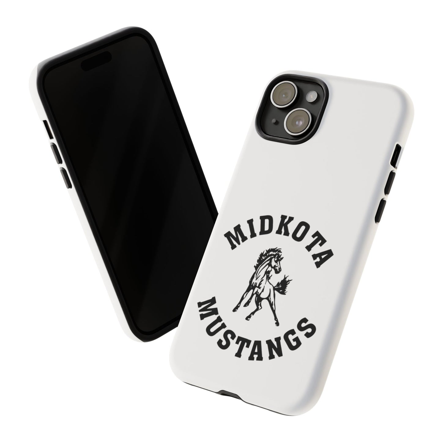 Midkota Mustangs Phone Case | Tough Cases, Customizable, Horse Lover Gift, School Spirit, Durable Protection for All Occasions