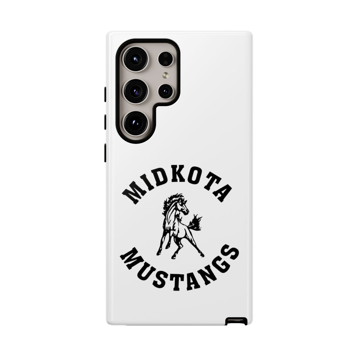 Midkota Mustangs Phone Case | Tough Cases, Customizable, Horse Lover Gift, School Spirit, Durable Protection for All Occasions