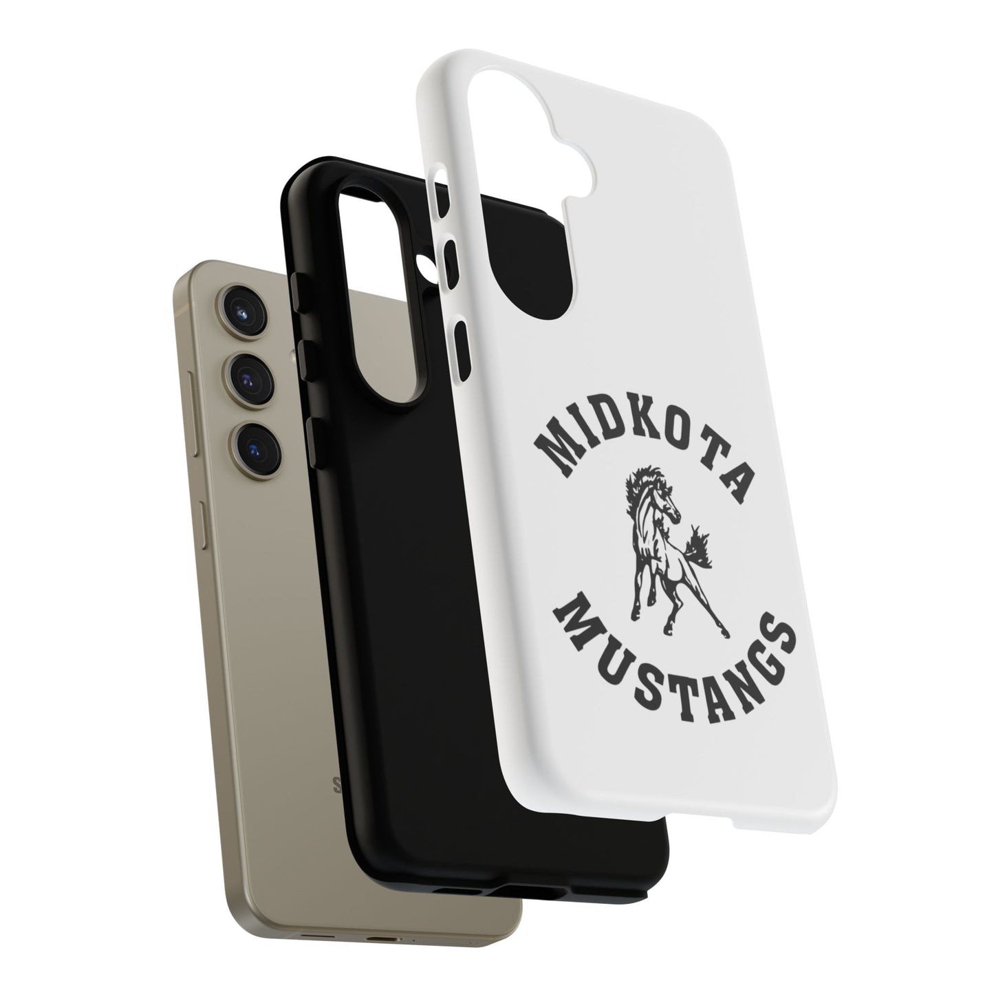 Midkota Mustangs Phone Case | Tough Cases, Customizable, Horse Lover Gift, School Spirit, Durable Protection for All Occasions