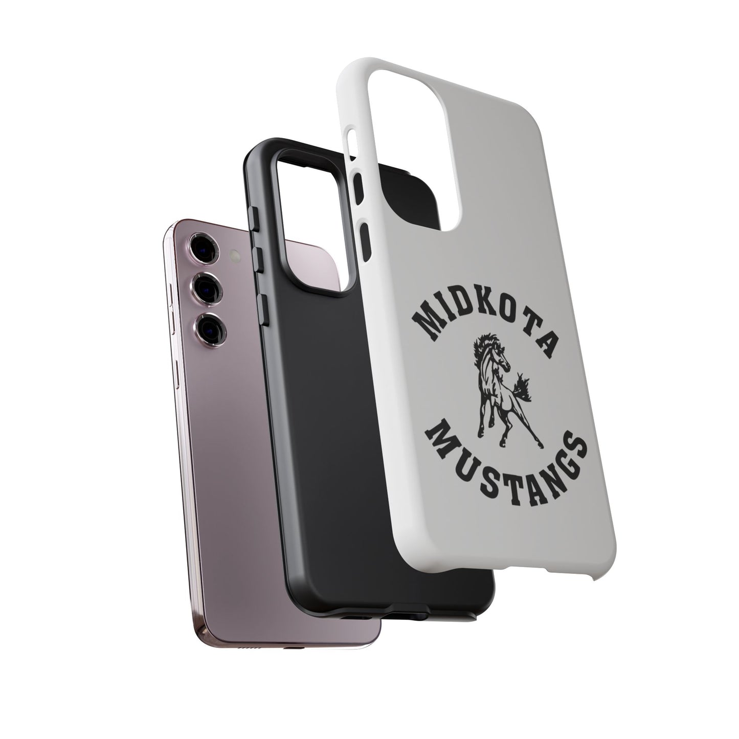 Midkota Mustangs Phone Case | Tough Cases, Customizable, Horse Lover Gift, School Spirit, Durable Protection for All Occasions