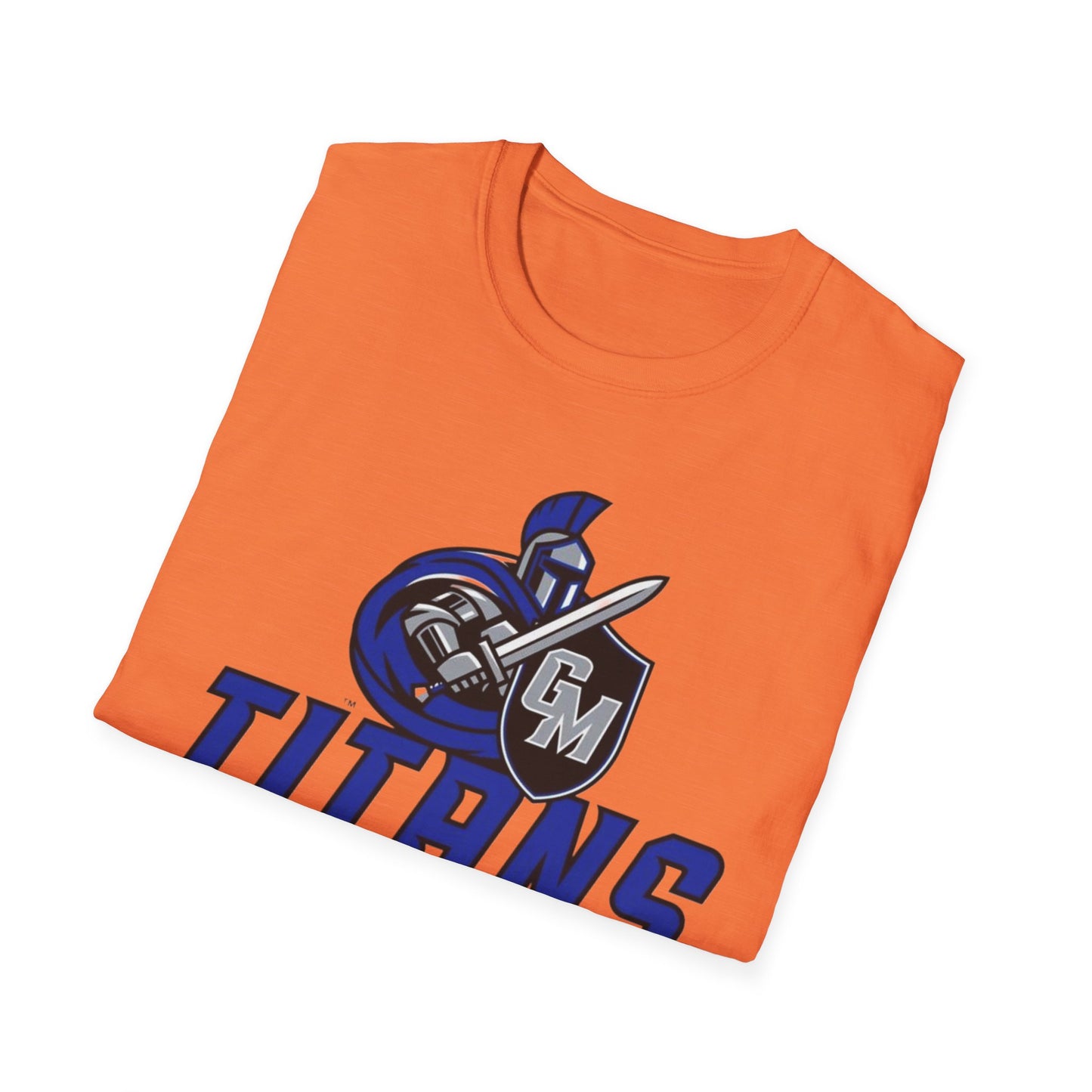 Griggs-Midkota Titans Unisex Softstyle T-Shirt, Casual Wear, Sports Fan Gear, Team Spirit Apparel, Perfect Gift for Events, School Spirit
