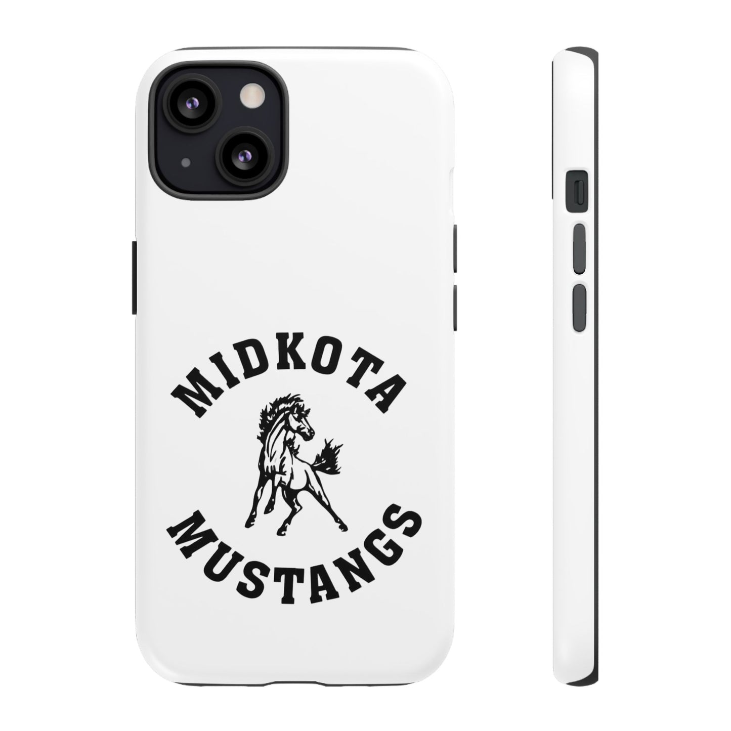 Midkota Mustangs Phone Case | Tough Cases, Customizable, Horse Lover Gift, School Spirit, Durable Protection for All Occasions