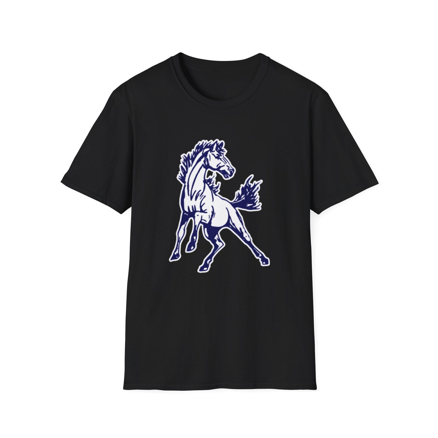 Horse Graphic Unisex Softstyle T-Shirt, Equestrian Gift, Animal Lover Tee, Casual Wear, Unique Horse Lover Shirt