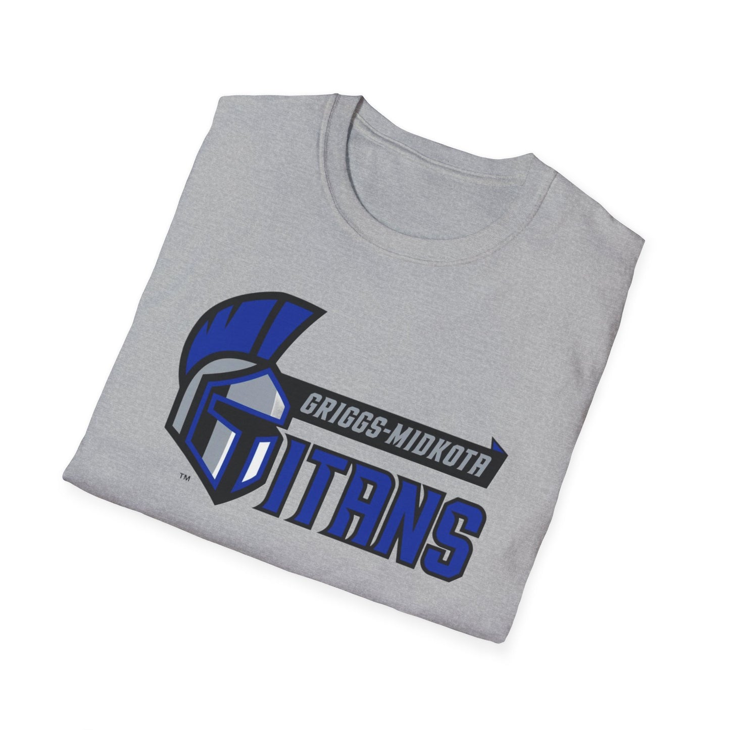 Titan Spirit Unisex Tee - Softstyle T-Shirt for Fans, Comfortable Casual Wear, Team Spirit Apparel, Game Day Shirt, Gift for Sports Lovers