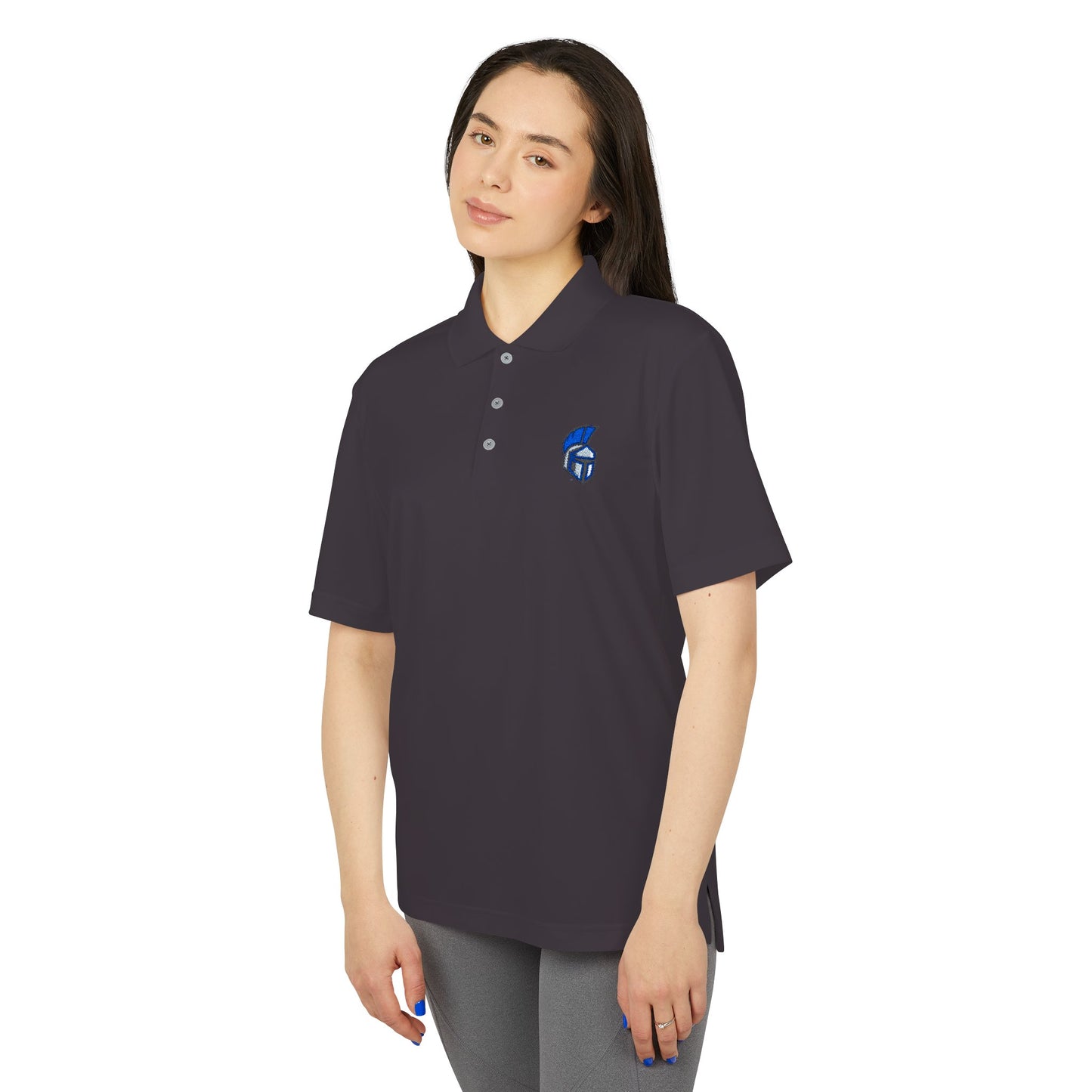 Stylish Performance Polo, Sporty Polo Shirt, Team Spirit Apparel, Casual Wear, Athletic Fashion, Gift for Sports Lovers
