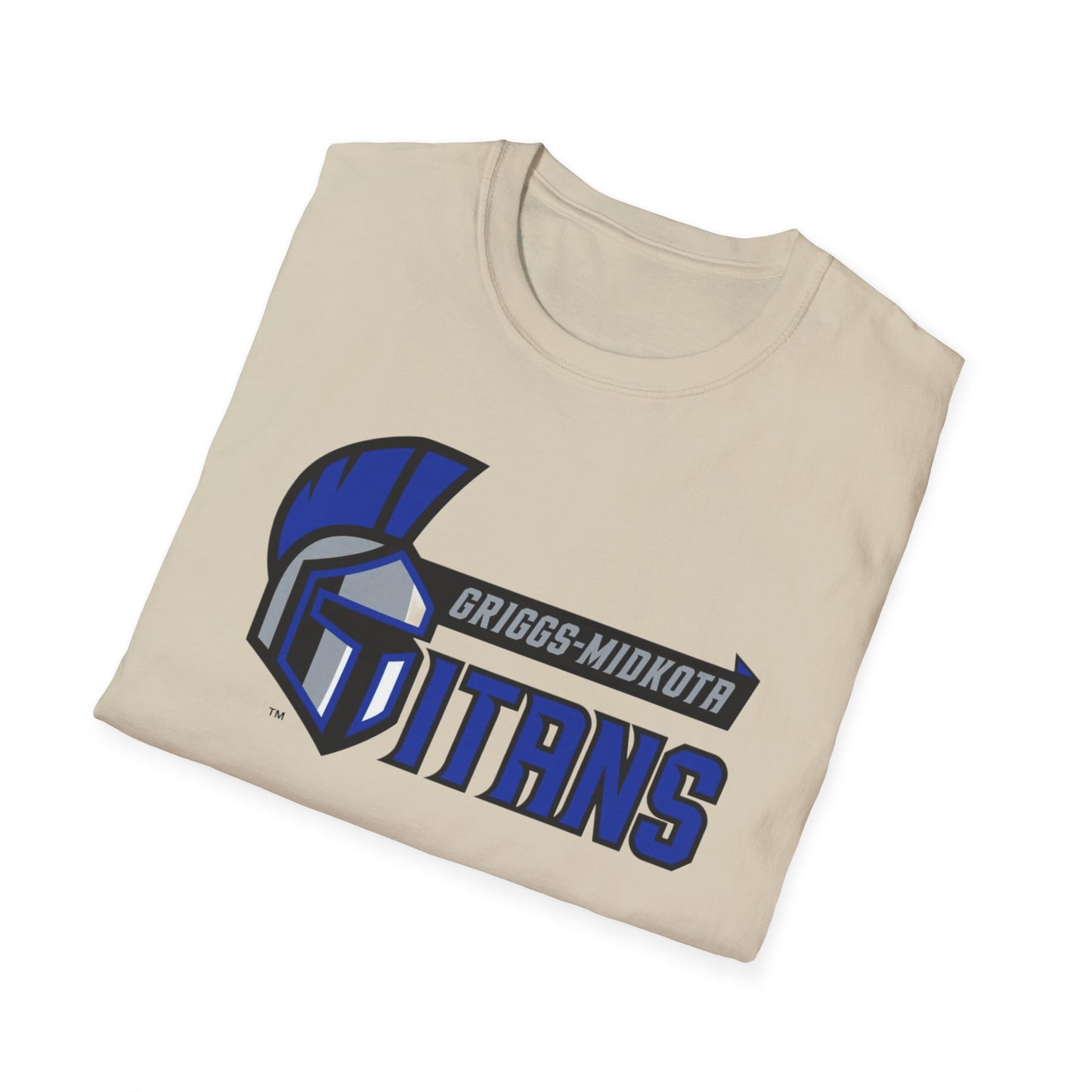 Titan Spirit Unisex Tee - Softstyle T-Shirt for Fans, Comfortable Casual Wear, Team Spirit Apparel, Game Day Shirt, Gift for Sports Lovers