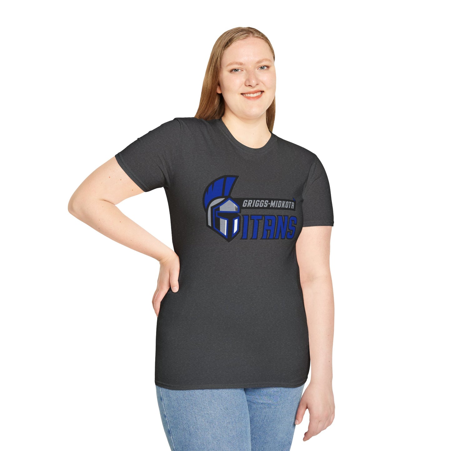 Titan Spirit Unisex Tee - Softstyle T-Shirt for Fans, Comfortable Casual Wear, Team Spirit Apparel, Game Day Shirt, Gift for Sports Lovers