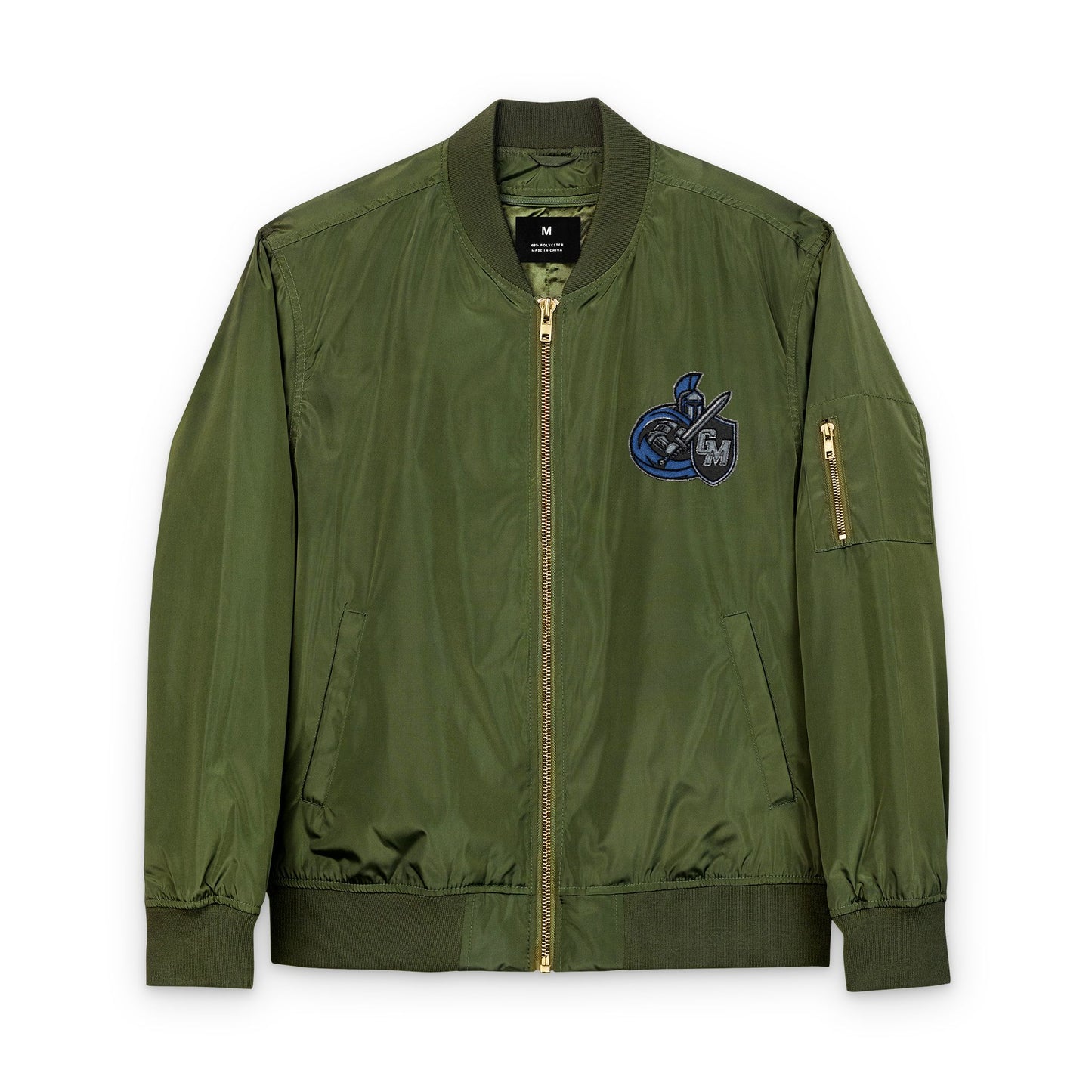 Eco-Friendly Embroidered Bomber Jacket, Casual Outerwear, Sustainable Fashion, Streetwear Style, Unique Gift Idea, Fall Layering