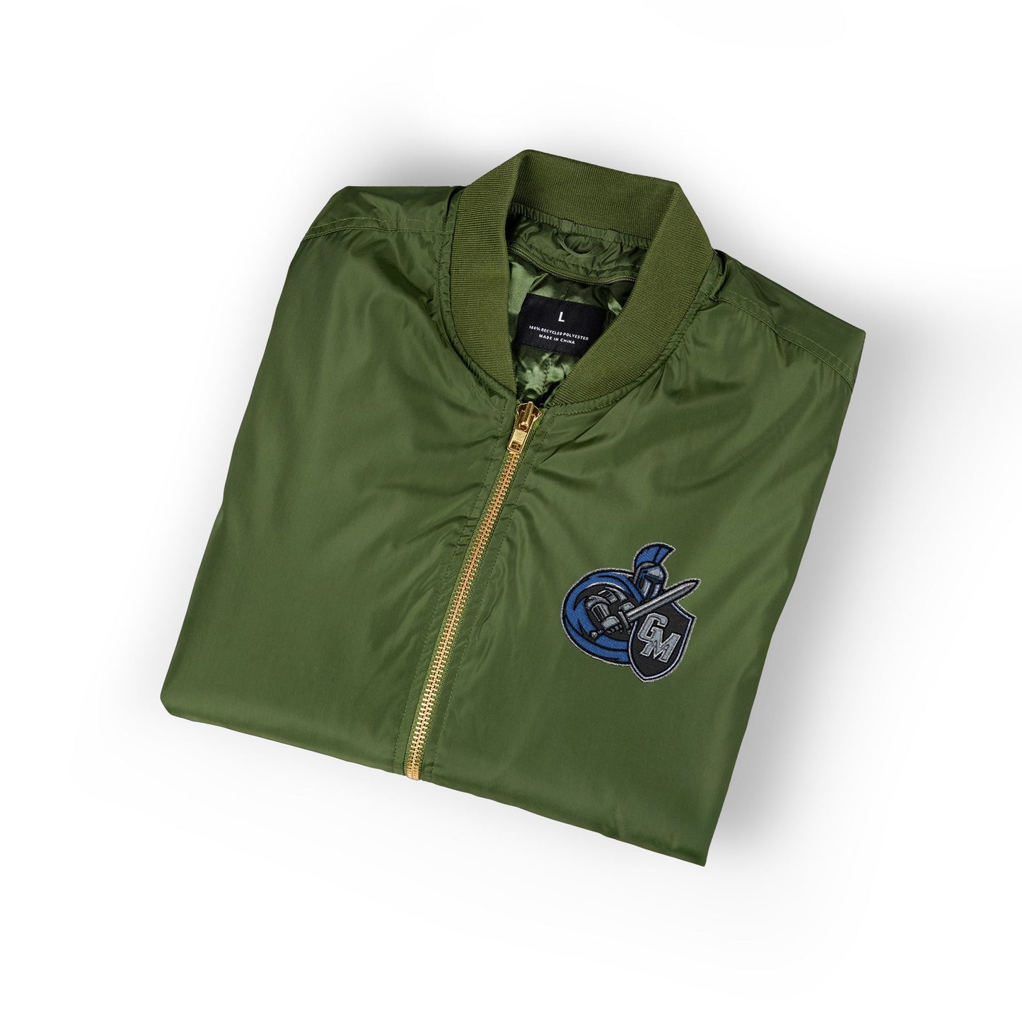 Eco-Friendly Embroidered Bomber Jacket, Casual Outerwear, Sustainable Fashion, Streetwear Style, Unique Gift Idea, Fall Layering
