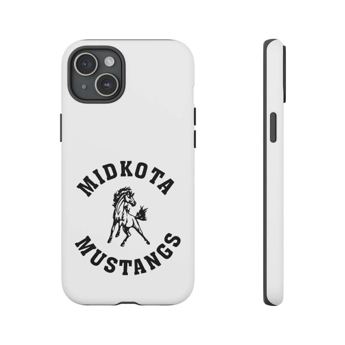 Midkota Mustangs Phone Case | Tough Cases, Customizable, Horse Lover Gift, School Spirit, Durable Protection for All Occasions