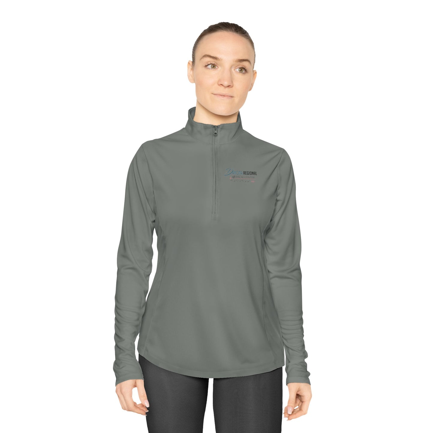 Ladies Quarter-Zip Pullover for Cozy Comfort, Casual Wear, Layering, Gift for Her, Active Lifestyle Apparel