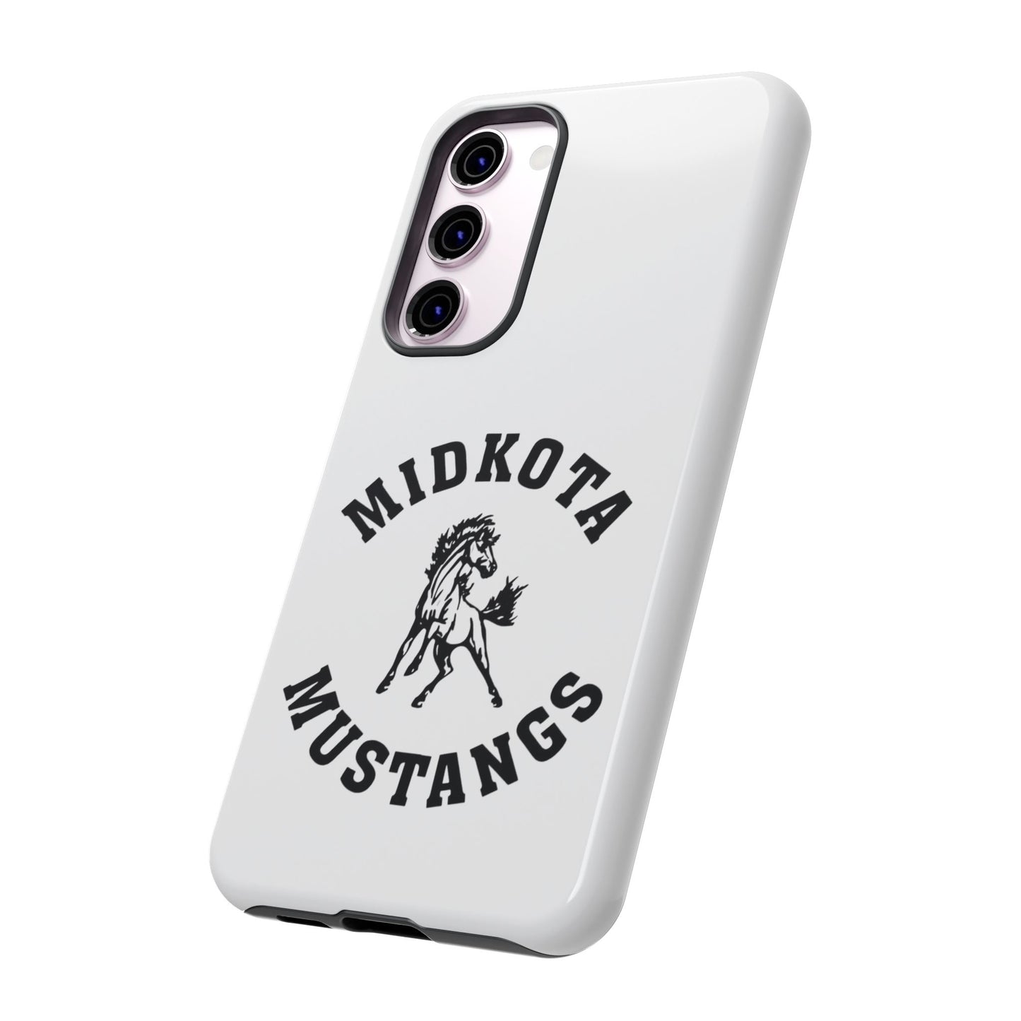 Midkota Mustangs Phone Case | Tough Cases, Customizable, Horse Lover Gift, School Spirit, Durable Protection for All Occasions