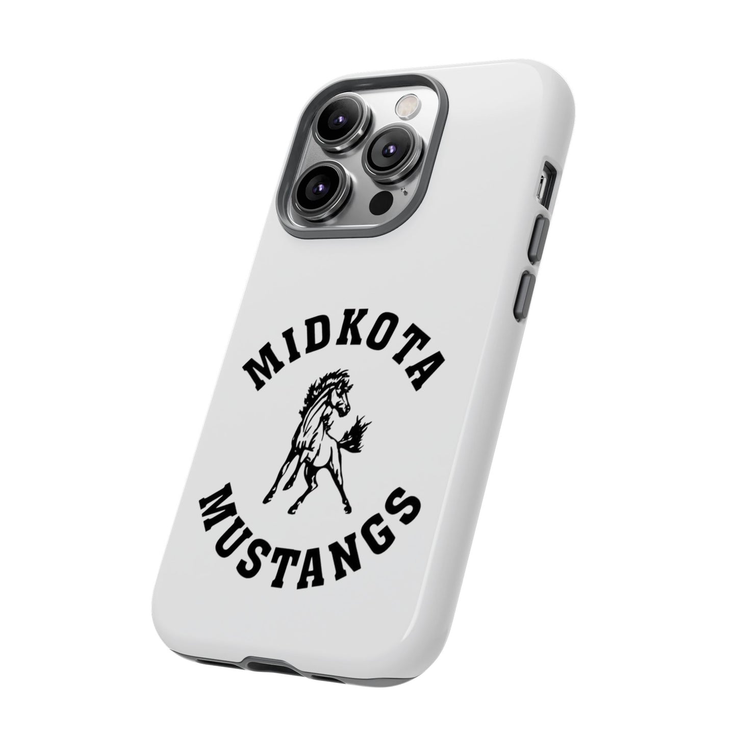 Midkota Mustangs Phone Case | Tough Cases, Customizable, Horse Lover Gift, School Spirit, Durable Protection for All Occasions