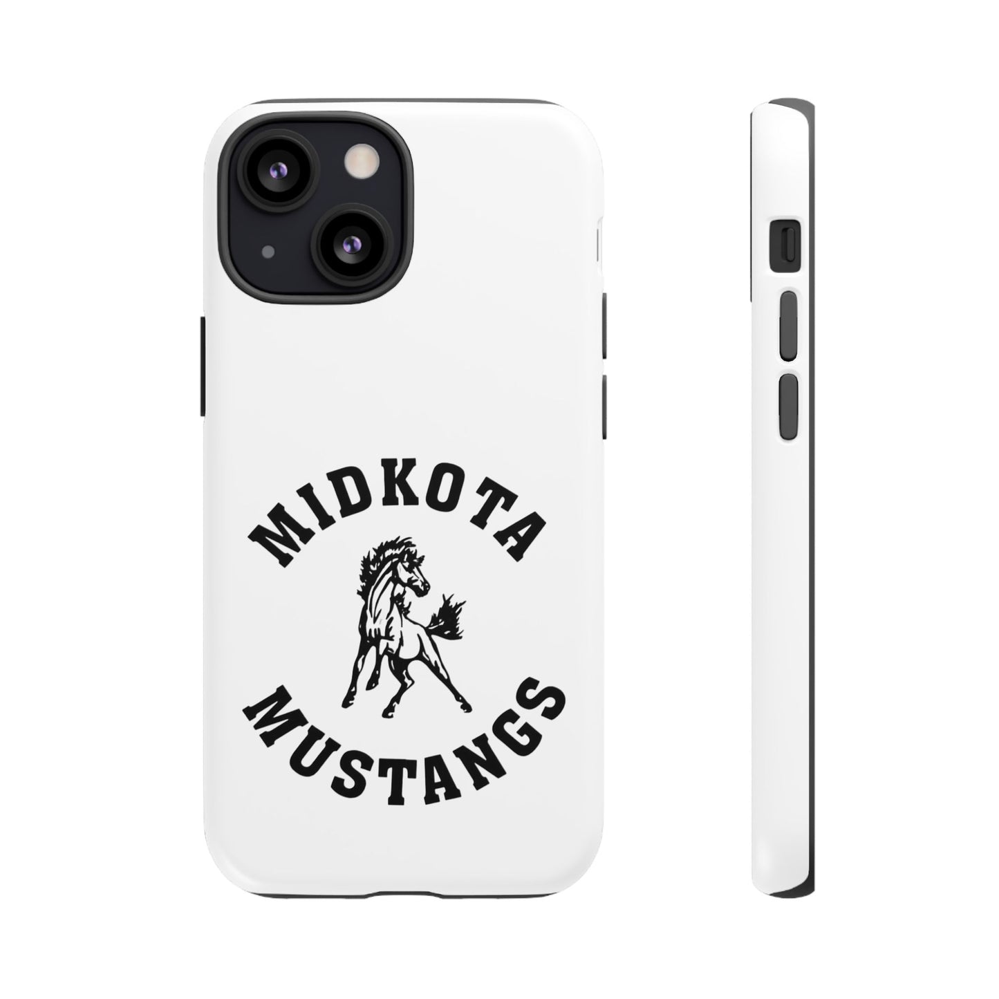 Midkota Mustangs Phone Case | Tough Cases, Customizable, Horse Lover Gift, School Spirit, Durable Protection for All Occasions