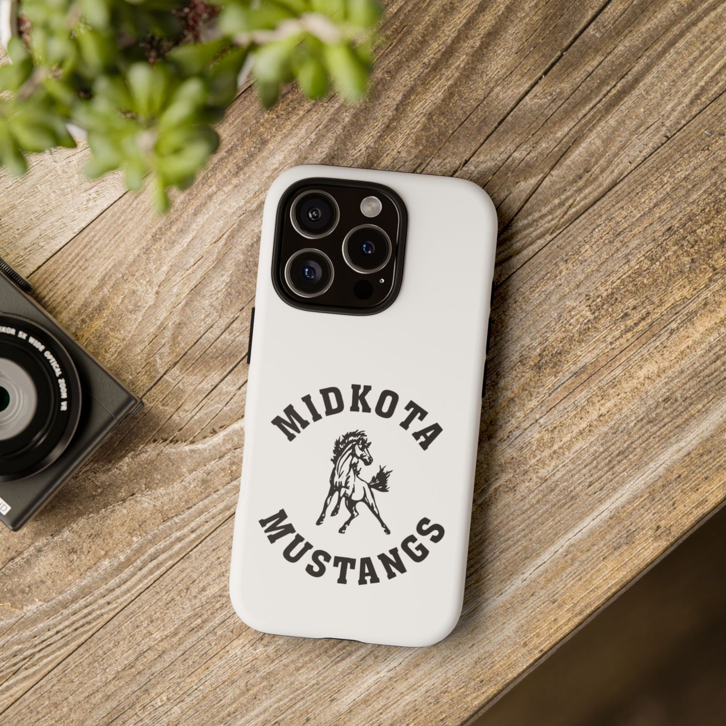 Midkota Mustangs Phone Case | Tough Cases, Customizable, Horse Lover Gift, School Spirit, Durable Protection for All Occasions