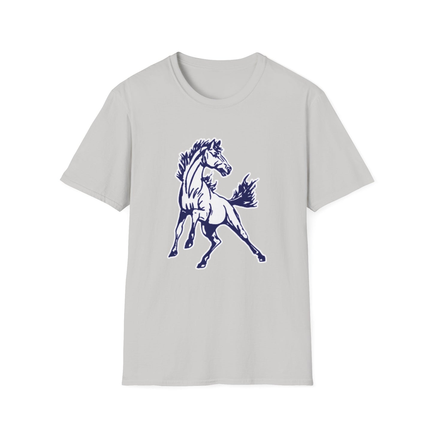 Horse Graphic Unisex Softstyle T-Shirt, Equestrian Gift, Animal Lover Tee, Casual Wear, Unique Horse Lover Shirt