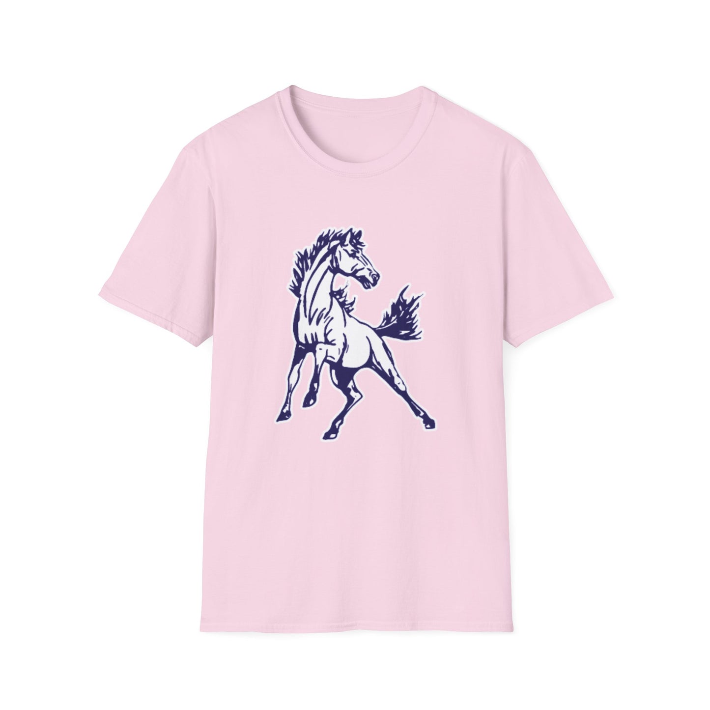 Horse Graphic Unisex Softstyle T-Shirt, Equestrian Gift, Animal Lover Tee, Casual Wear, Unique Horse Lover Shirt