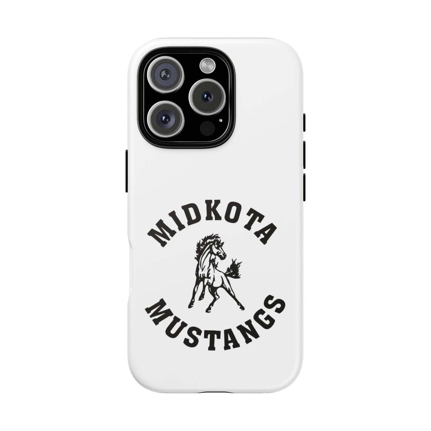 Midkota Mustangs Phone Case | Tough Cases, Customizable, Horse Lover Gift, School Spirit, Durable Protection for All Occasions