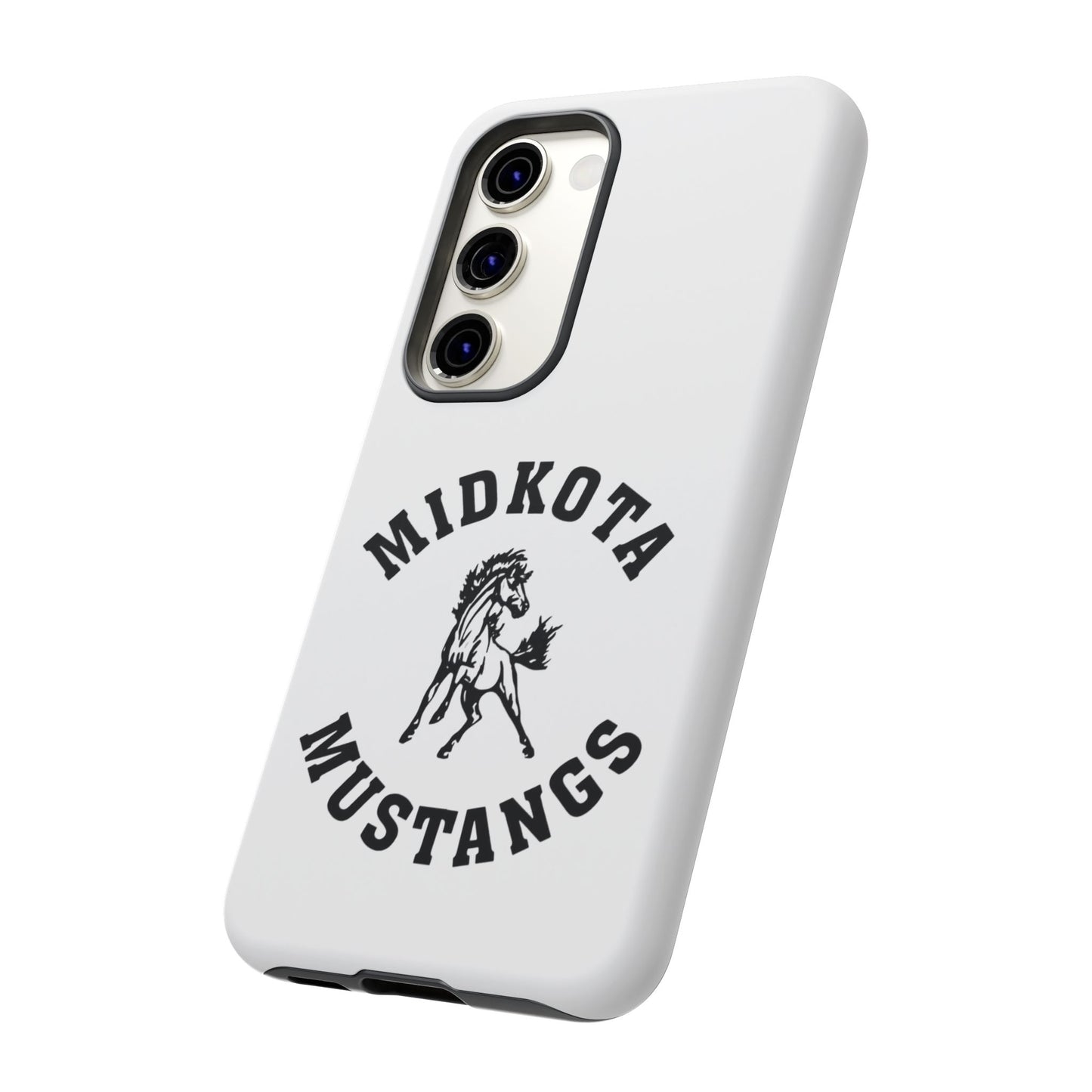 Midkota Mustangs Phone Case | Tough Cases, Customizable, Horse Lover Gift, School Spirit, Durable Protection for All Occasions