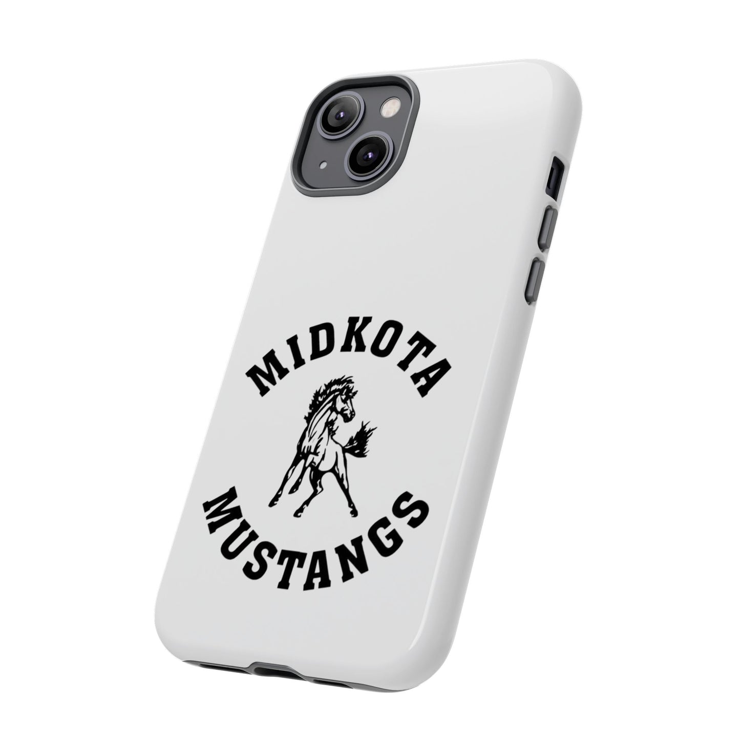 Midkota Mustangs Phone Case | Tough Cases, Customizable, Horse Lover Gift, School Spirit, Durable Protection for All Occasions