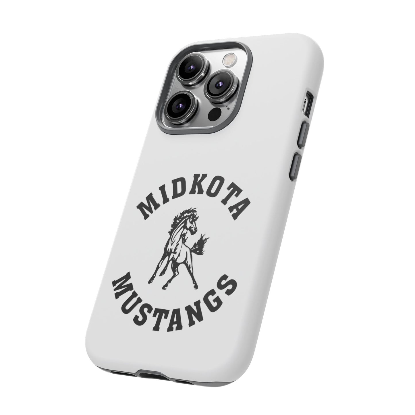 Midkota Mustangs Phone Case | Tough Cases, Customizable, Horse Lover Gift, School Spirit, Durable Protection for All Occasions