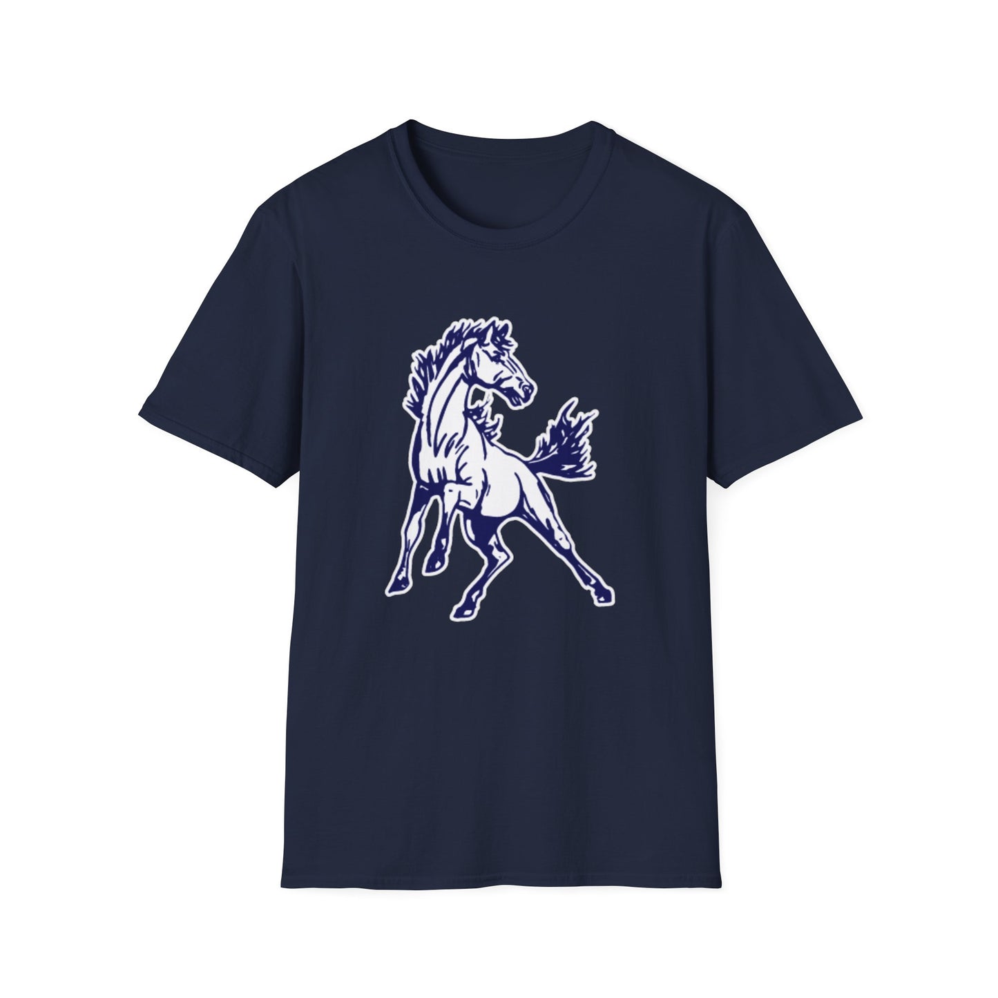 Horse Graphic Unisex Softstyle T-Shirt, Equestrian Gift, Animal Lover Tee, Casual Wear, Unique Horse Lover Shirt