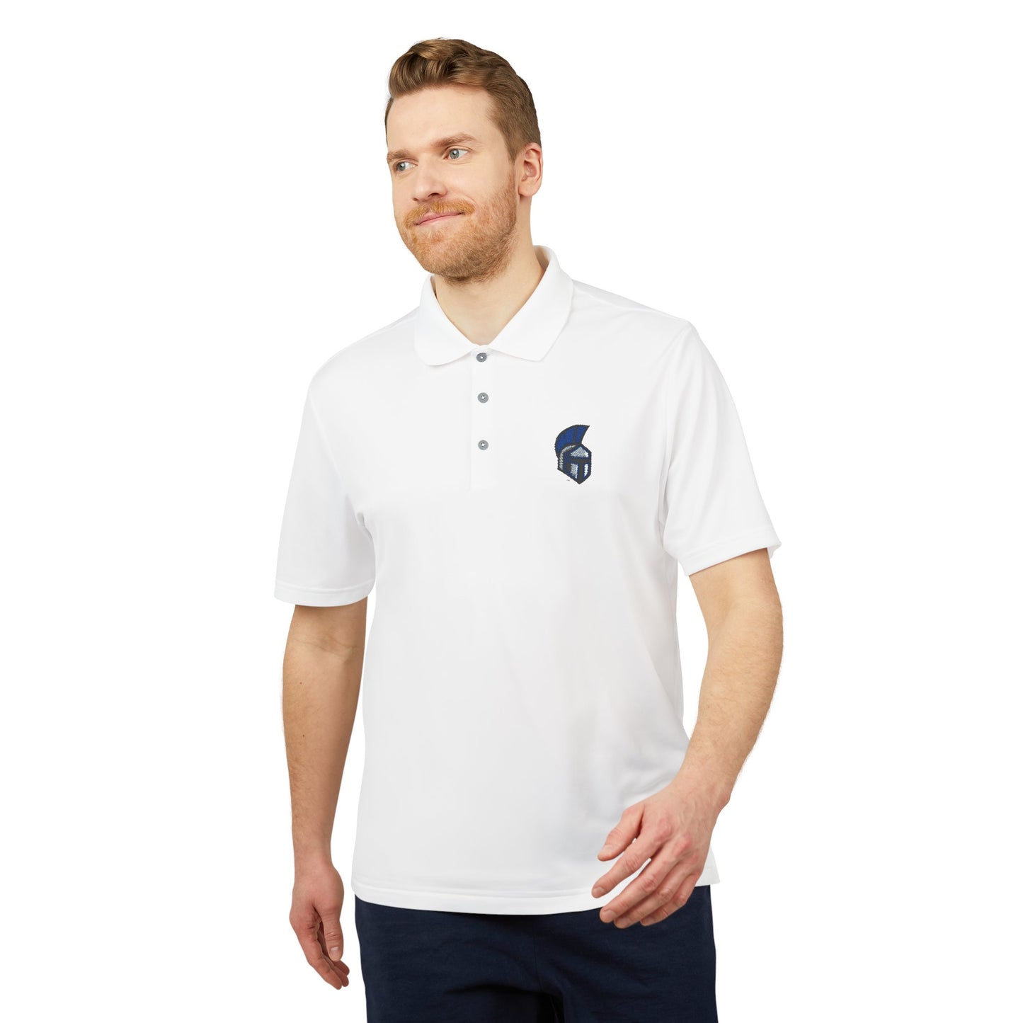 Stylish Performance Polo, Sporty Polo Shirt, Team Spirit Apparel, Casual Wear, Athletic Fashion, Gift for Sports Lovers