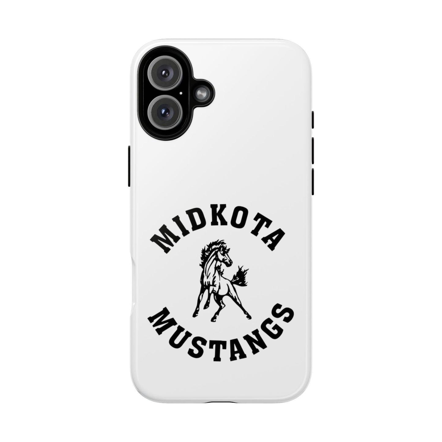 Midkota Mustangs Phone Case | Tough Cases, Customizable, Horse Lover Gift, School Spirit, Durable Protection for All Occasions
