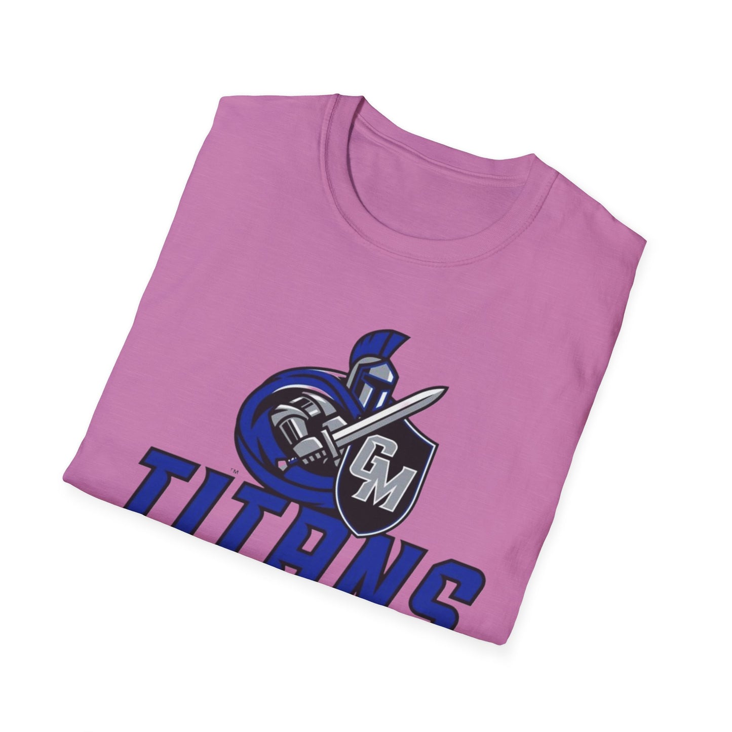 Griggs-Midkota Titans Unisex Softstyle T-Shirt, Casual Wear, Sports Fan Gear, Team Spirit Apparel, Perfect Gift for Events, School Spirit