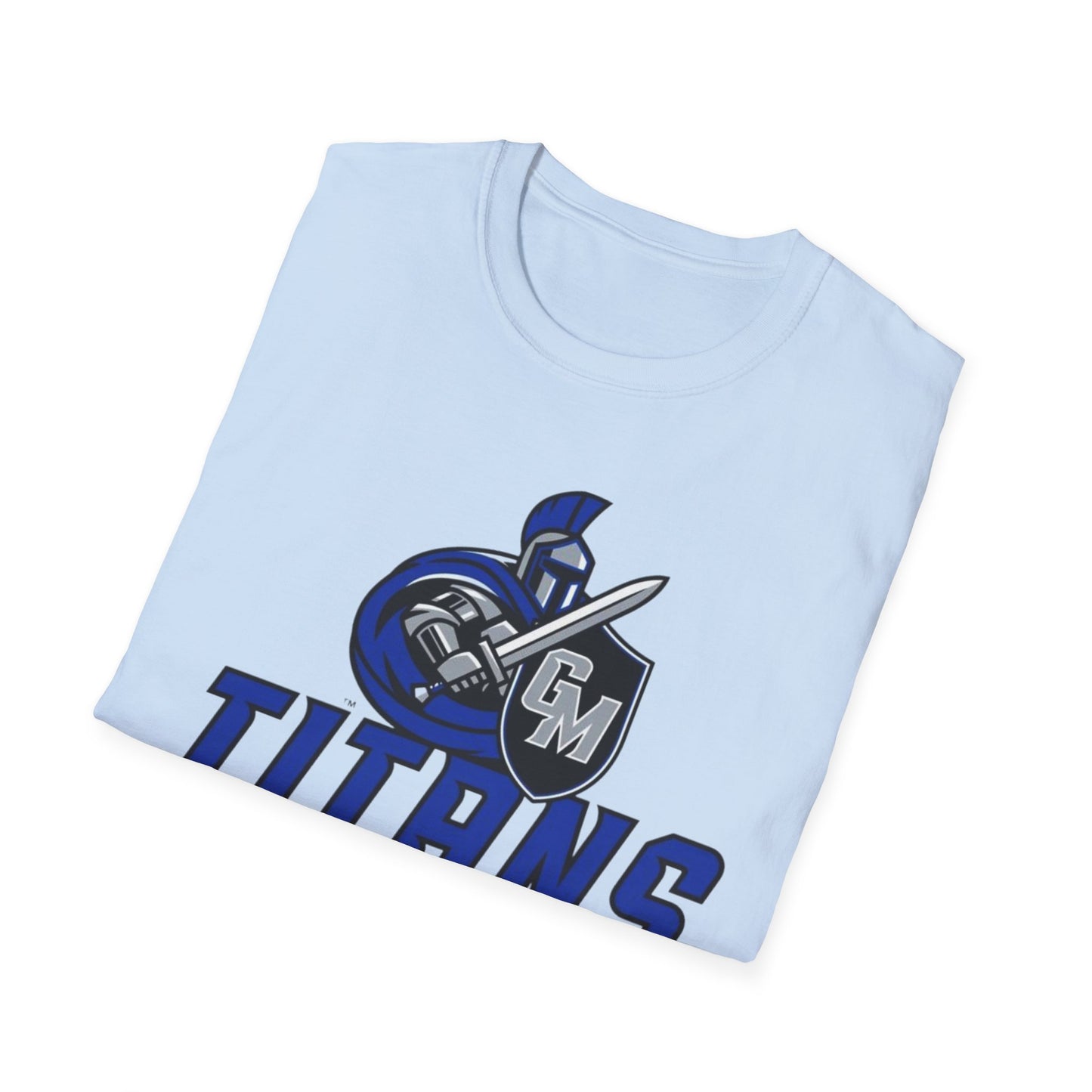 Griggs-Midkota Titans Unisex Softstyle T-Shirt, Casual Wear, Sports Fan Gear, Team Spirit Apparel, Perfect Gift for Events, School Spirit