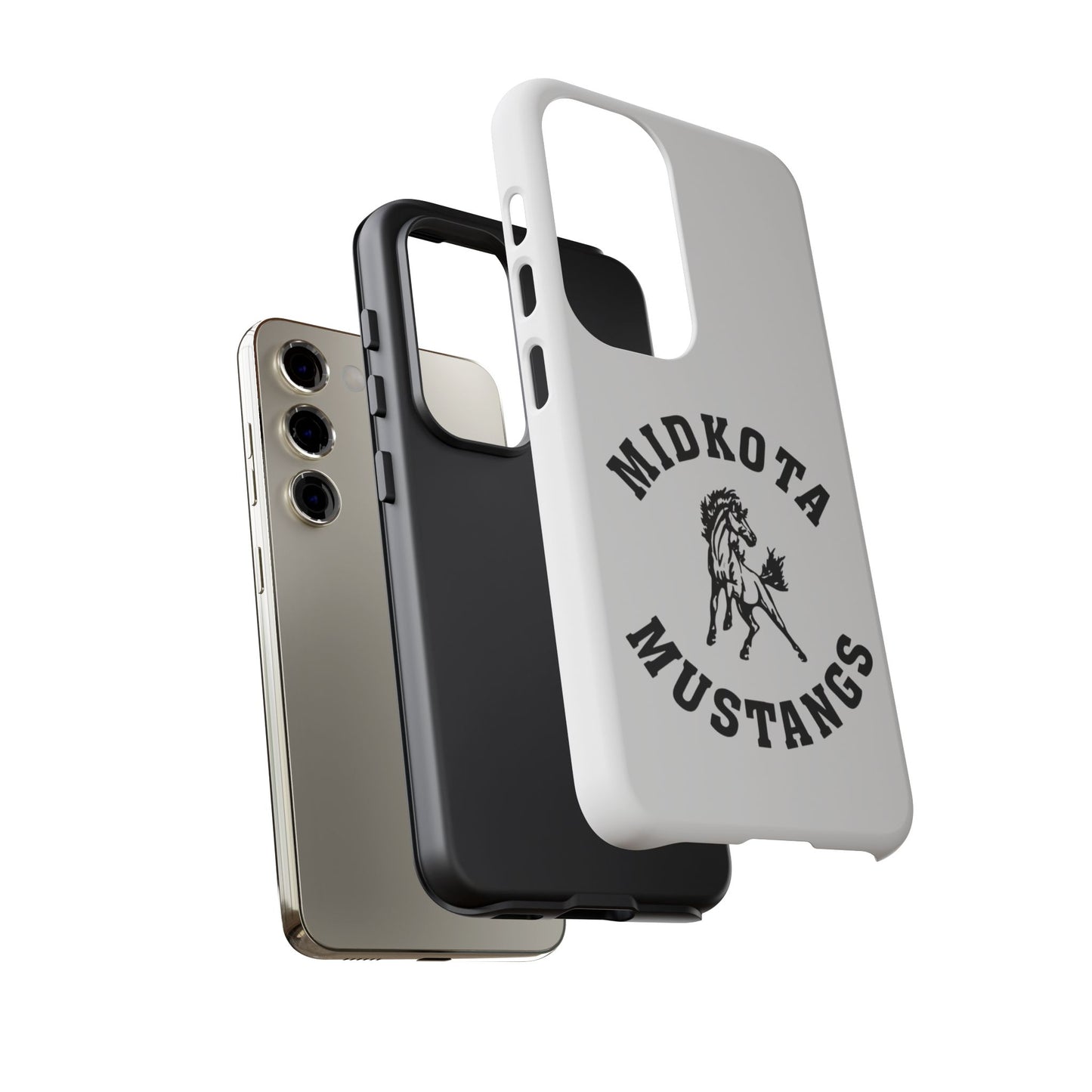 Midkota Mustangs Phone Case | Tough Cases, Customizable, Horse Lover Gift, School Spirit, Durable Protection for All Occasions