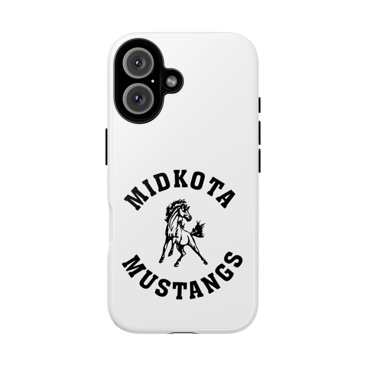 Midkota Mustangs Phone Case | Tough Cases, Customizable, Horse Lover Gift, School Spirit, Durable Protection for All Occasions