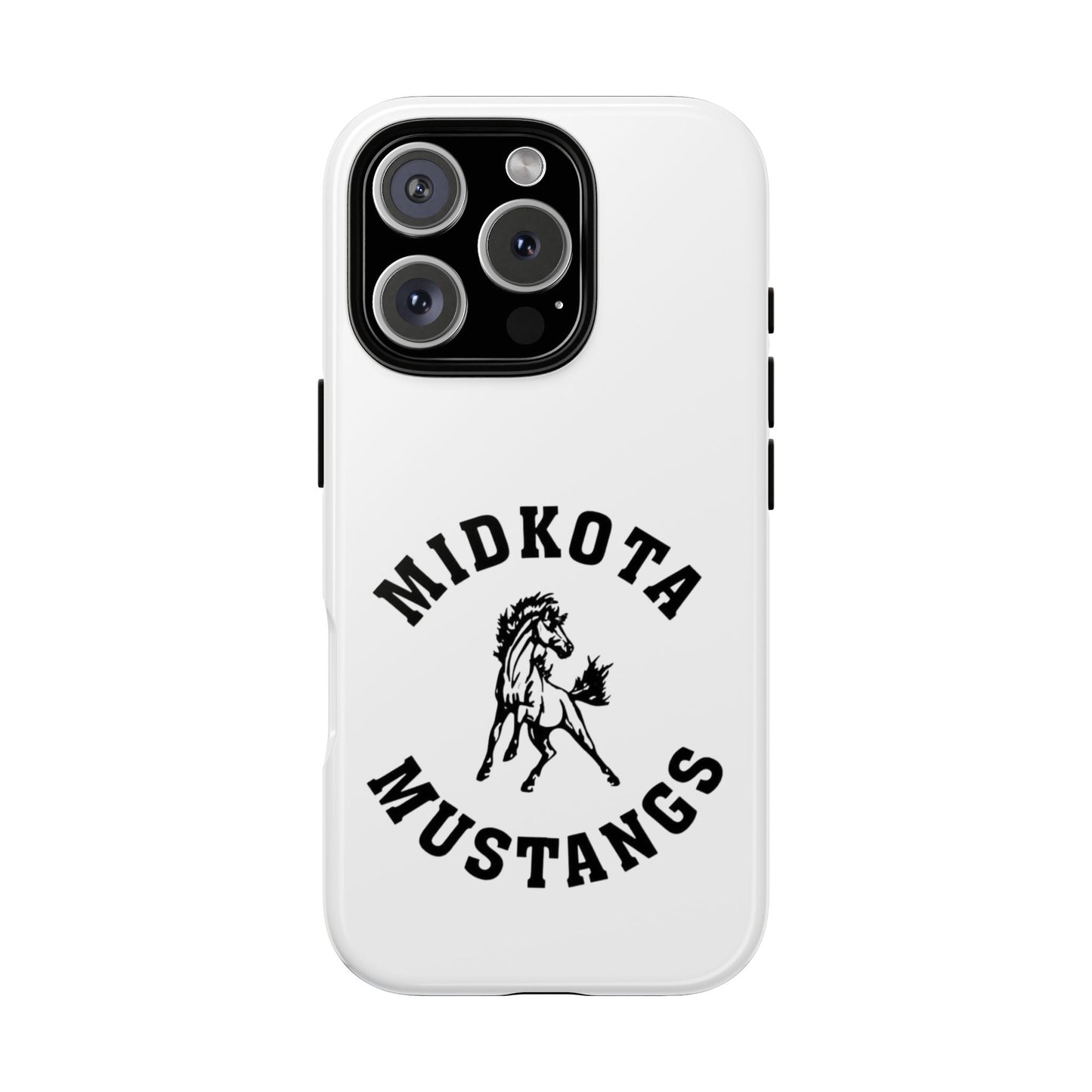 Midkota Mustangs Phone Case | Tough Cases, Customizable, Horse Lover Gift, School Spirit, Durable Protection for All Occasions