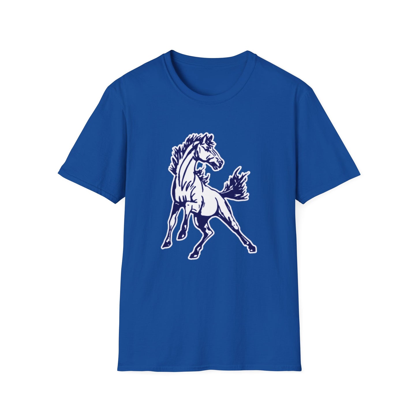 Horse Graphic Unisex Softstyle T-Shirt, Equestrian Gift, Animal Lover Tee, Casual Wear, Unique Horse Lover Shirt