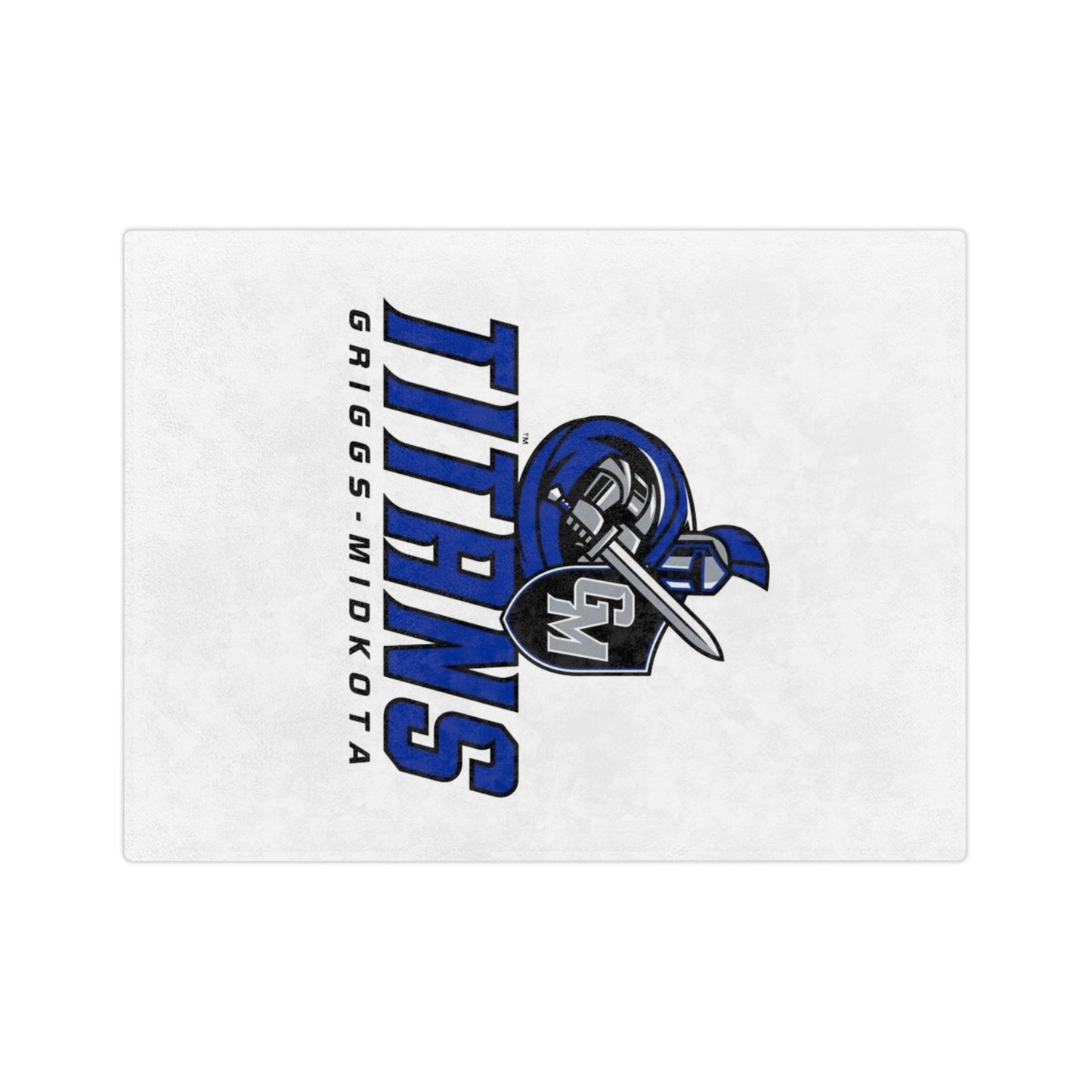 Custom Titan Velveteen Microfiber Blanket, Cozy Throw for Home, Sports Fan Gift, Soft Blanket for Outdoor Events, Graduation Celebration