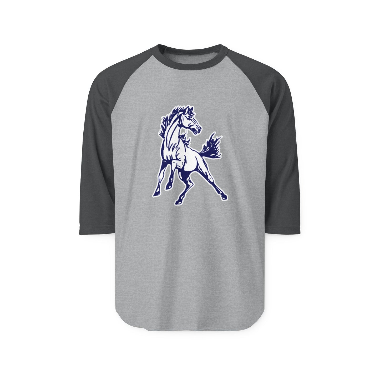 Horse Lover's Unisex Three-Quarter Sleeve Raglan Shirt | Equine Fashion, Animal Lover Gift, Casual Wear, Equestrian Style, Birthday Present