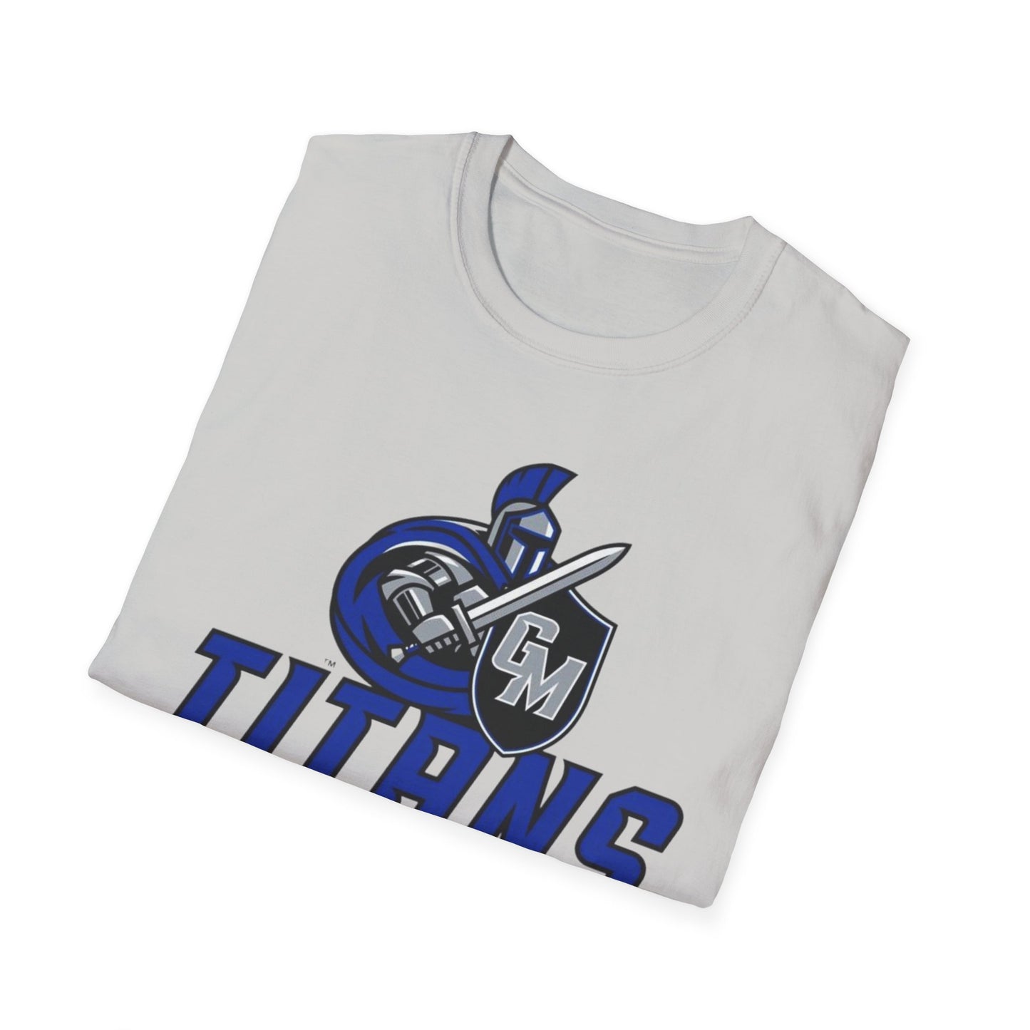 Griggs-Midkota Titans Unisex Softstyle T-Shirt, Casual Wear, Sports Fan Gear, Team Spirit Apparel, Perfect Gift for Events, School Spirit