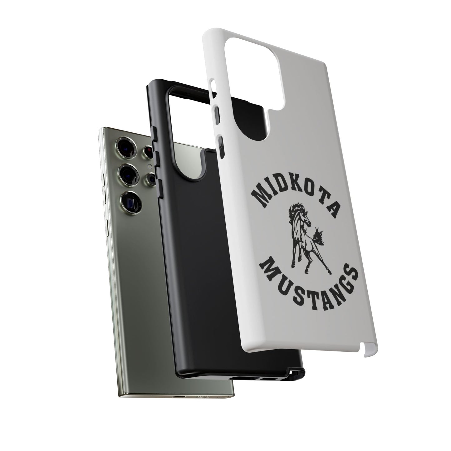 Midkota Mustangs Phone Case | Tough Cases, Customizable, Horse Lover Gift, School Spirit, Durable Protection for All Occasions